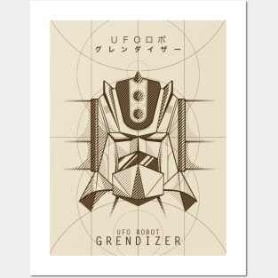 076 Project Grendizer Posters and Art